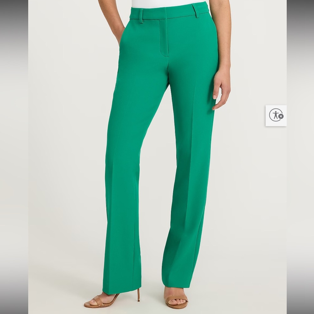 Reiss Emerald Green Dress Pants